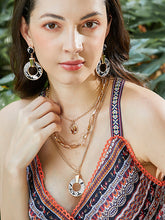 Multilayers Bohemian Earrings & Necklace Set